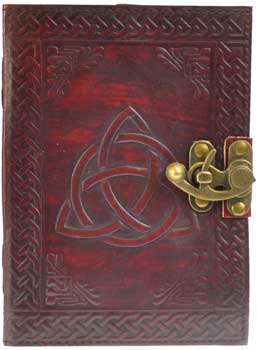(image for) Triquetra leather w/ latch