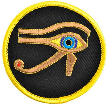 (image for) Eye of Horus sew-on patch 3"