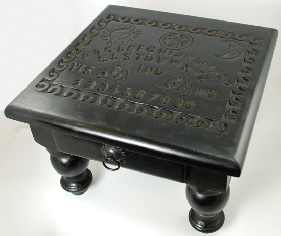 (image for) Spirit Board altar table w/ drawer
