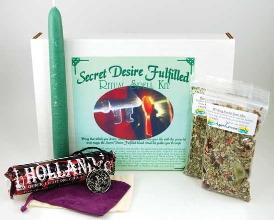 (image for) Secret Desire Fulfilled Boxed ritual kit
