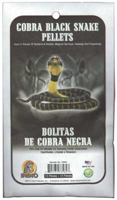 (image for) Cobra Black Snake Pellets