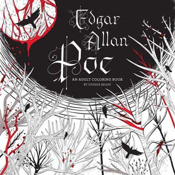 Edgar Allen Poe coloring book