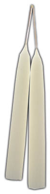 (image for) 7" White taper pair