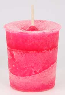 (image for) Love Herbal votive - bright pink