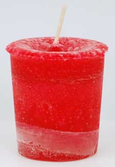 (image for) Seduction Herbal votive - red pink