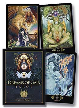(image for) Dreams of Gaia deck & book by Ravynne Phelan