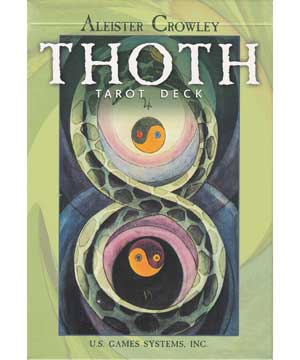 (image for) Thoth tarot (regular green) deck
