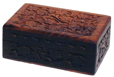 Handcrafted Box with Floral Design