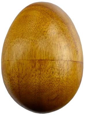 (image for) Wooden Egg Shaker