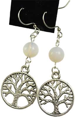Opalite Tree of Life earrings